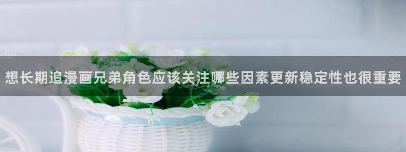 漫画岛完结漫画:想长期追漫画兄弟角色应该关注哪些因素更新稳定性也很重要